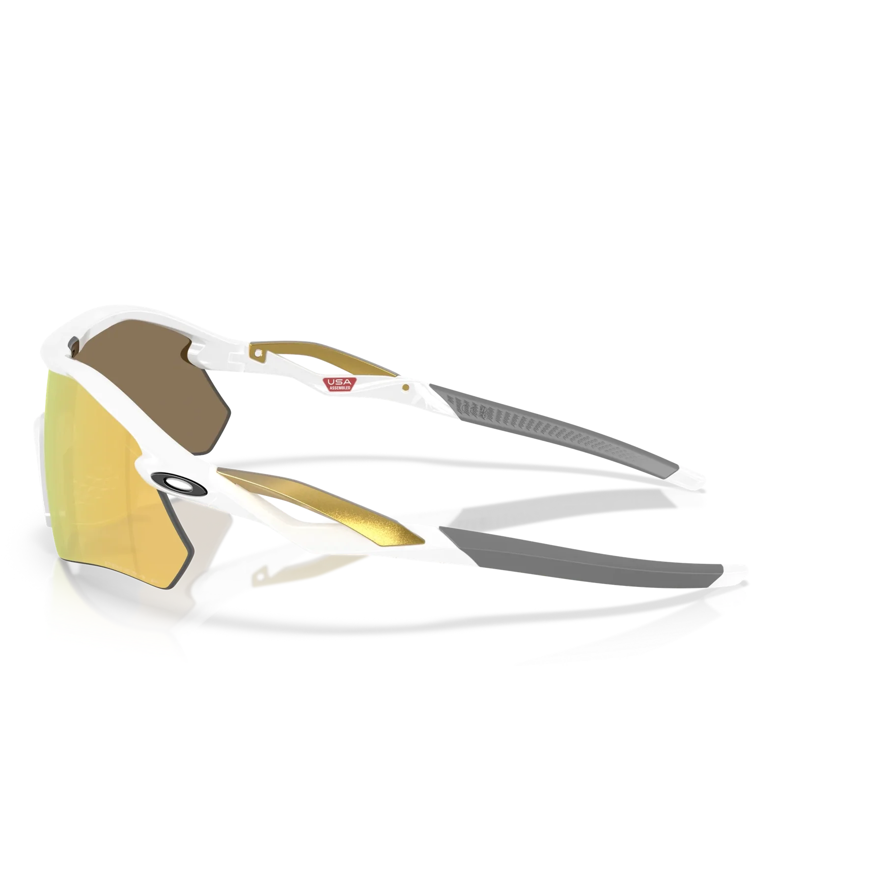OAKLEY Radar Plate Eyewear - Polished White Prizm 24K Polarized - Image 4