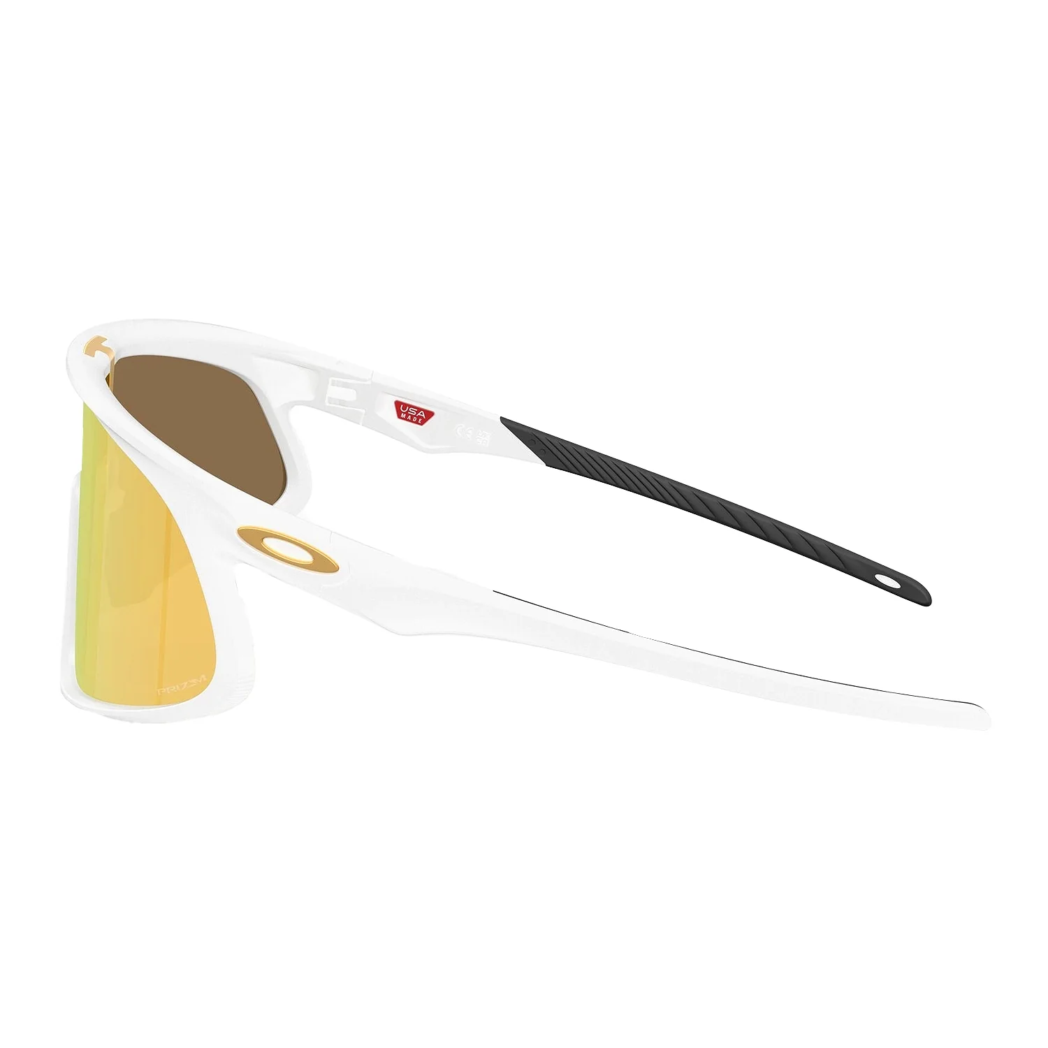 OAKLEY RSLV Eyewear - Matte White Prizm 24K - Image 3