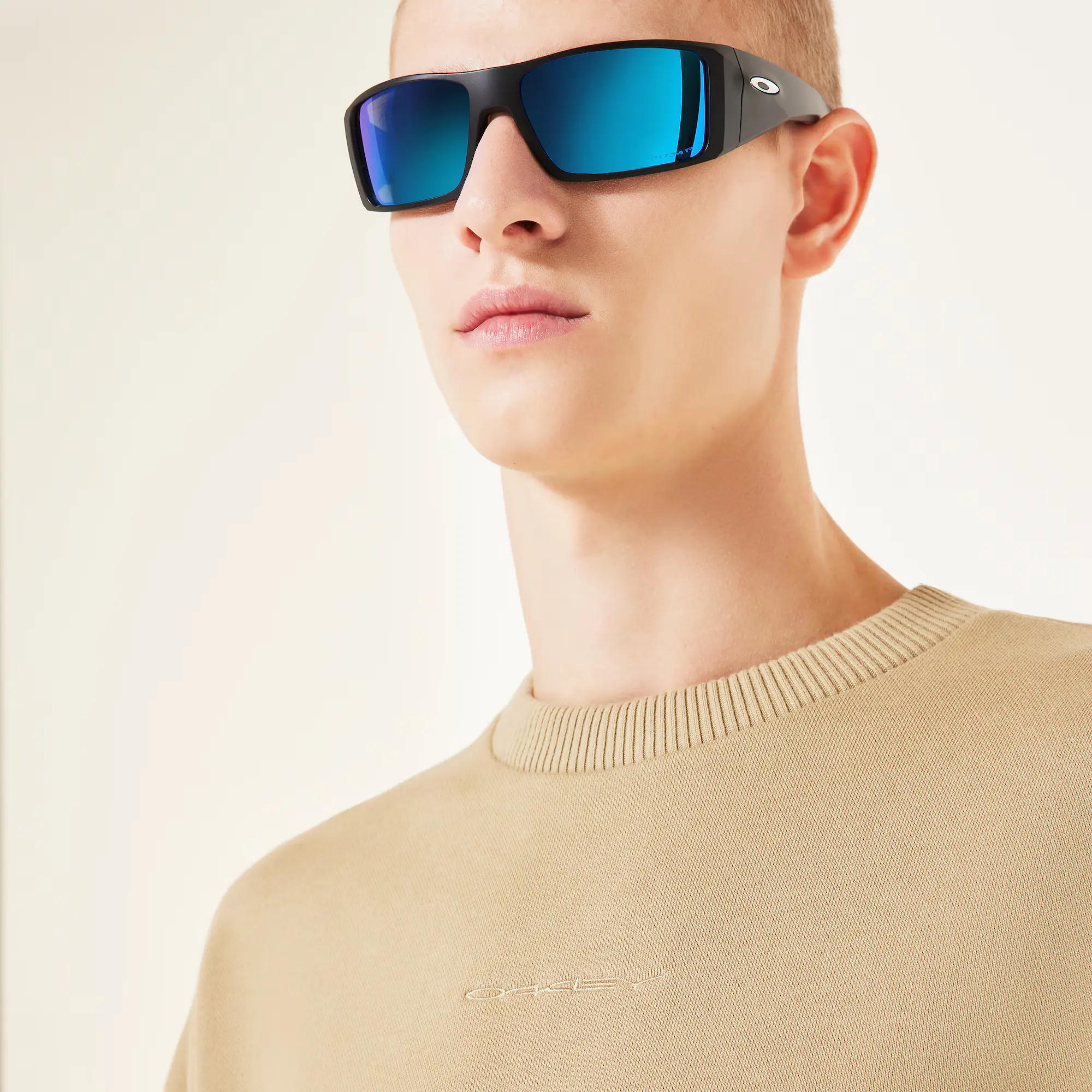 OAKLEY Soho Crew Neck Sweatshirt - Pebble - Image 2