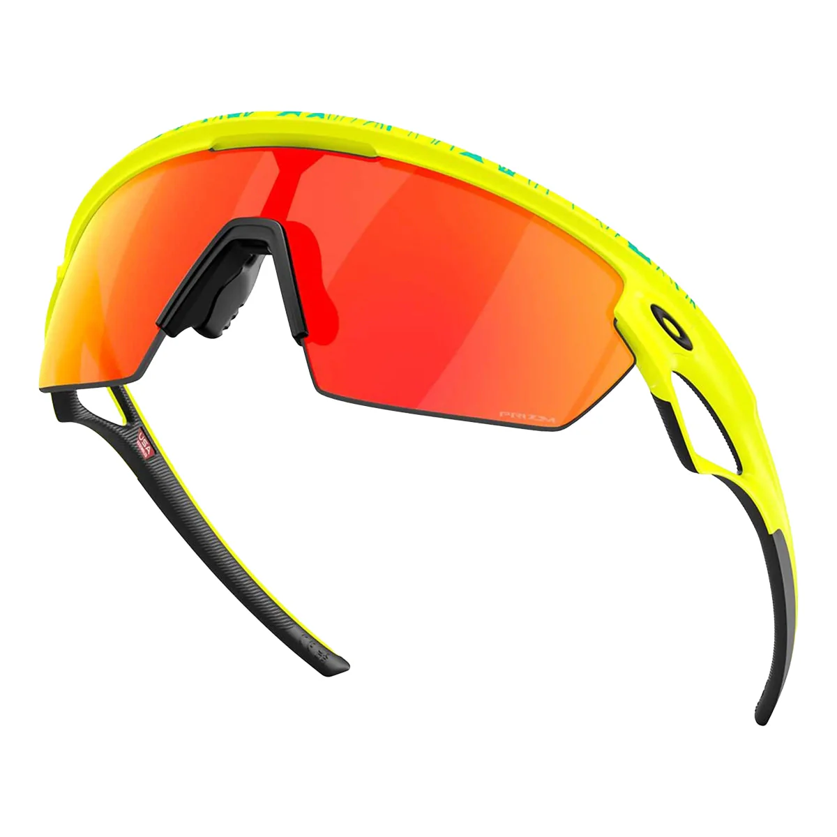 OAKLEY Sphaera Eyewear Inner Spark - Matte Tennis Ball/Celeste Neuron Prizm Ruby - Image 3