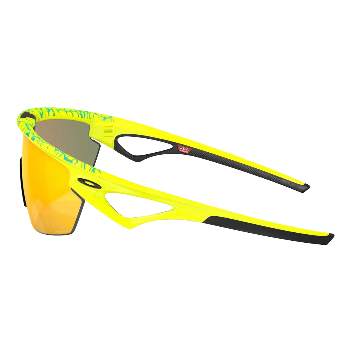 OAKLEY Sphaera Eyewear Inner Spark - Matte Tennis Ball/Celeste Neuron Prizm Ruby - Image 5