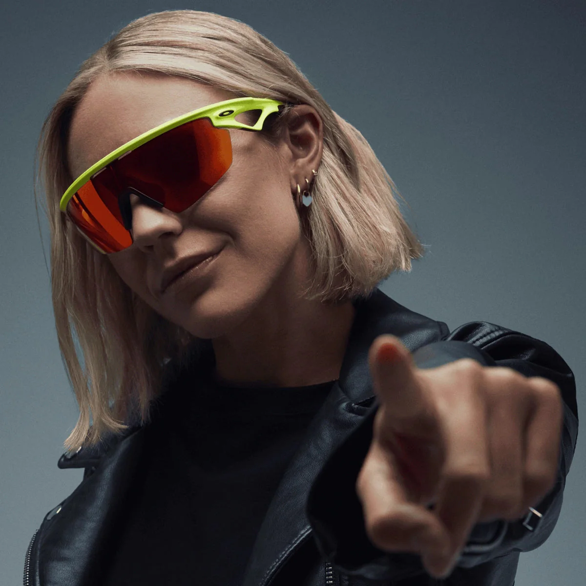 OAKLEY Sphaera Eyewear Inner Spark - Matte Tennis Ball/Celeste Neuron Prizm Ruby - Image 6