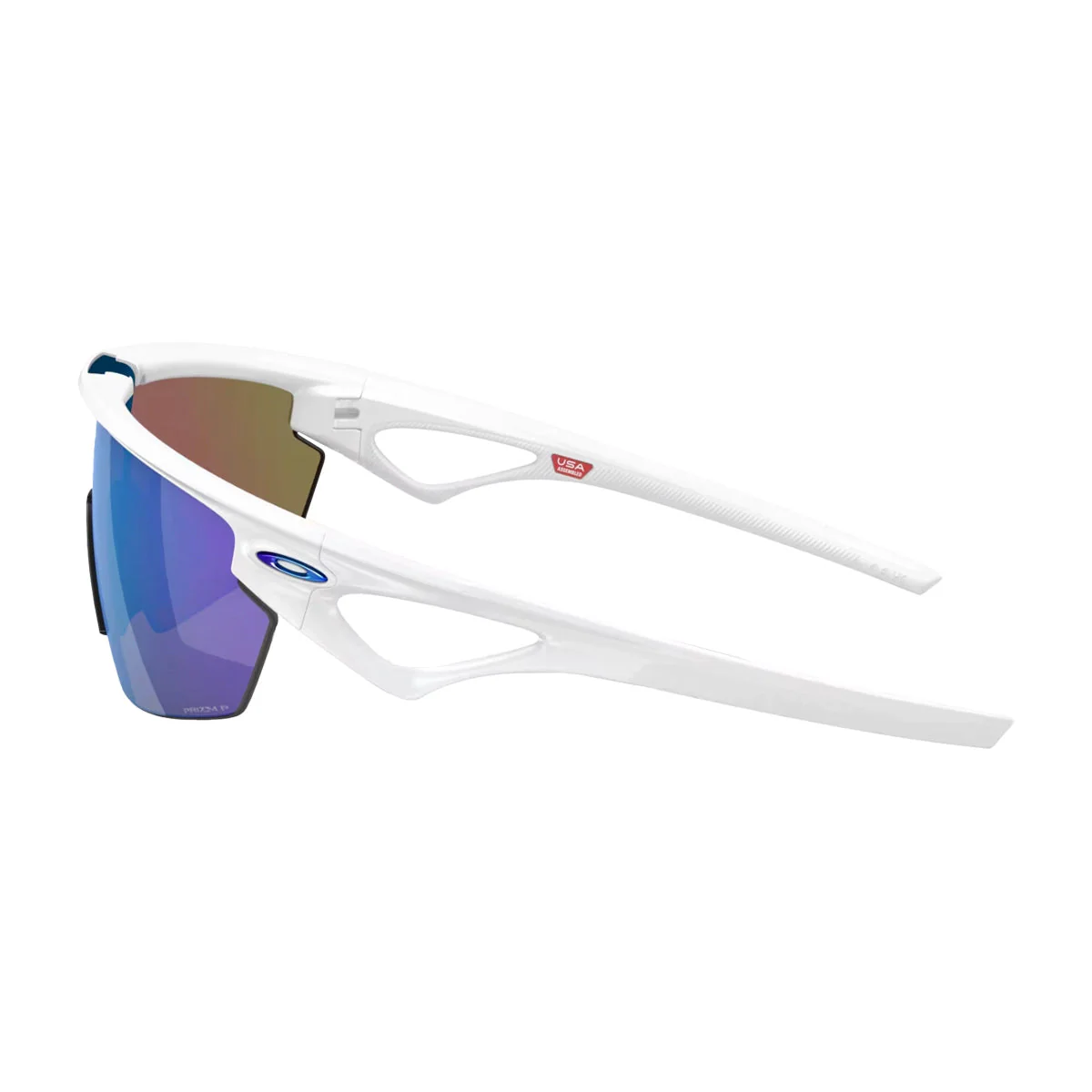 OAKLEY Sphaera Eyewear - Matte White Prizm Saphire Polarized - Image 3