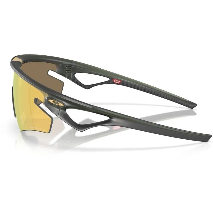 OAKLEY Sphaera Slash Eyewear - Matte Olive Ink Prizm 24K Polarized - Image 4