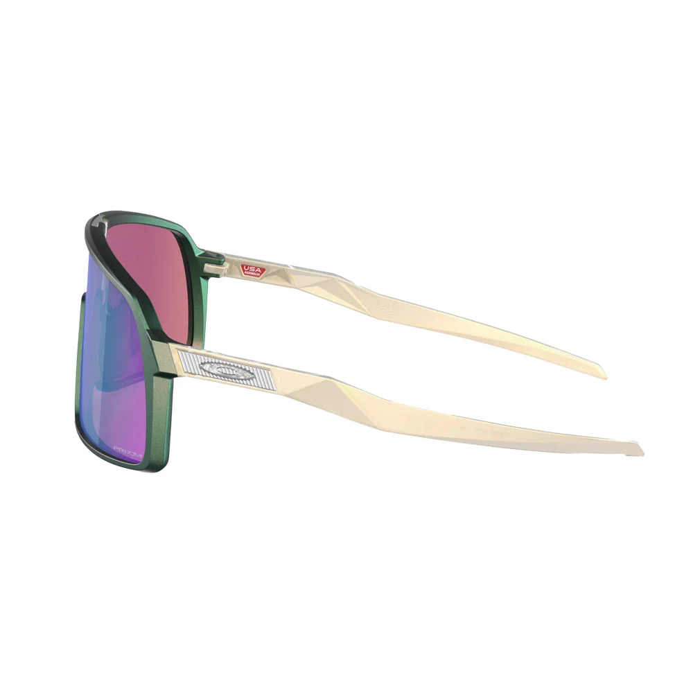 OAKLEY Sutro Discover Eyewear - Matte Silver Green Colorshift - Image 3