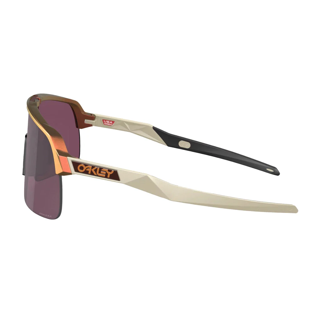 OAKLEY Sutro Lite Eyewear - Matte Red Gold Prizm Road Black - Image 3