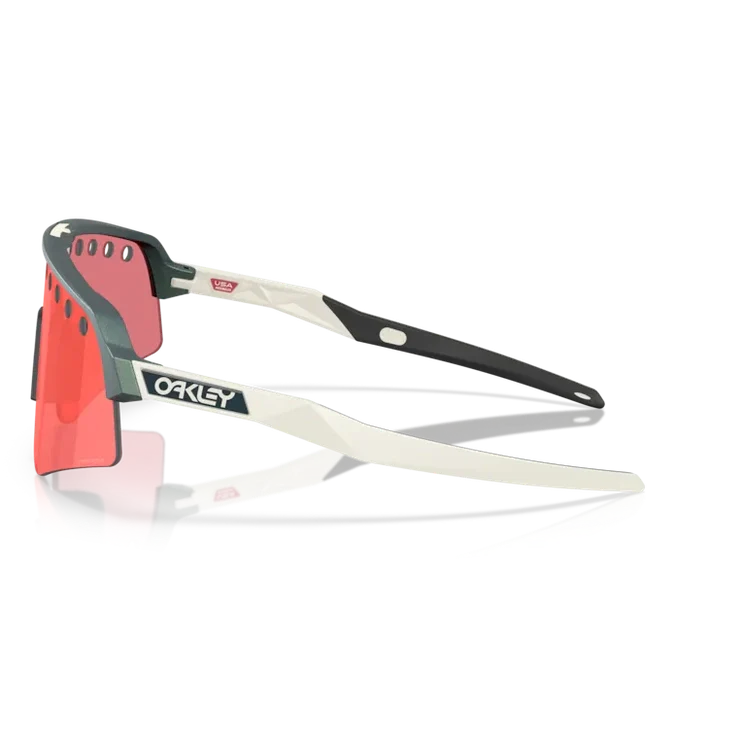 OAKLEY Sutro Lite Sweep Eyewear - Matte Silver/Blue Colorshift Prizm Trail Torch - Image 2