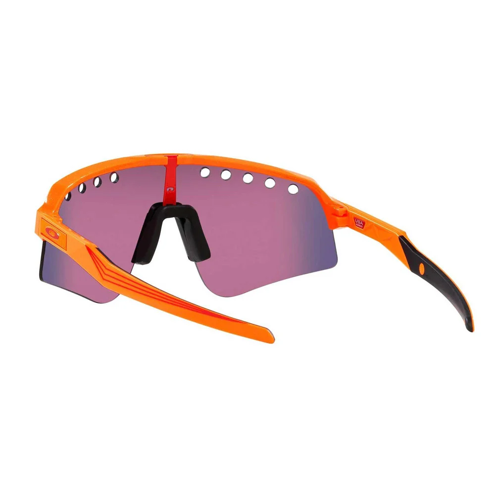 OAKLEY Sutro Lite Sweep Eyewear - MVDP Orange Sparkle Prizm Road - Image 3