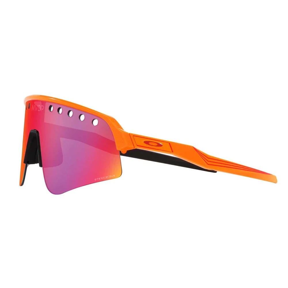 OAKLEY Sutro Lite Sweep Eyewear - MVDP Orange Sparkle Prizm Road - Image 4