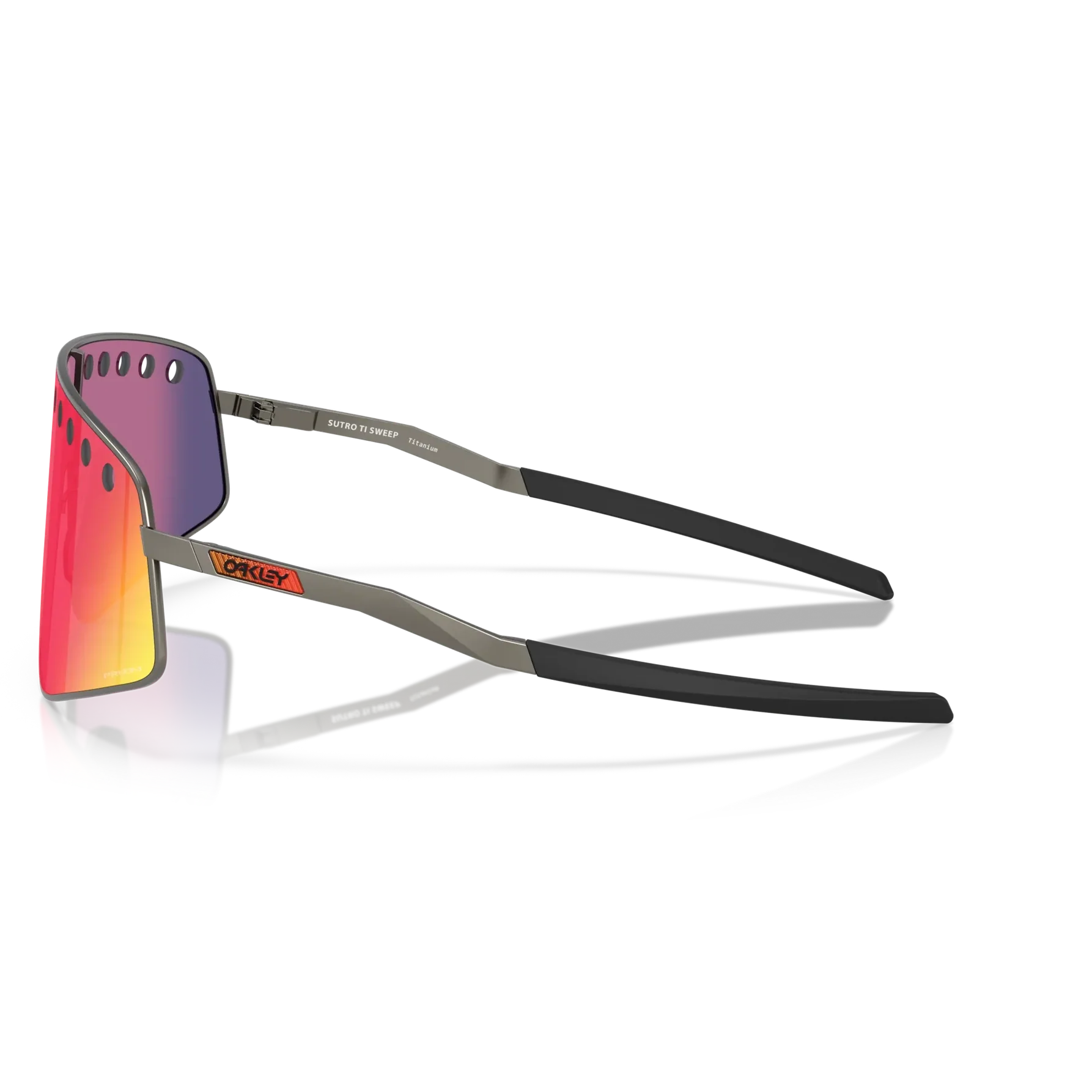 OAKLEY Sutro TI Sweep Eyewear - Matte Gunmetal Prizm Road - Image 3