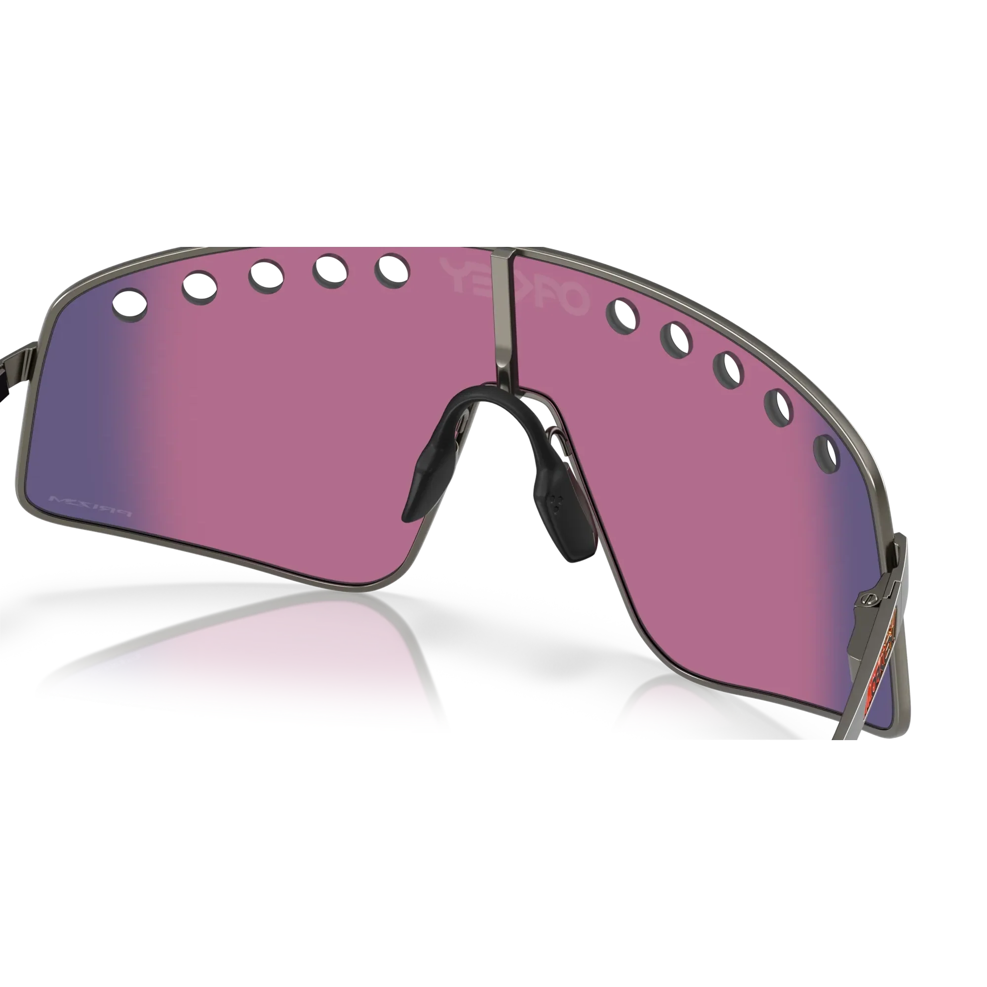 OAKLEY Sutro TI Sweep Eyewear - Matte Gunmetal Prizm Road - Image 6