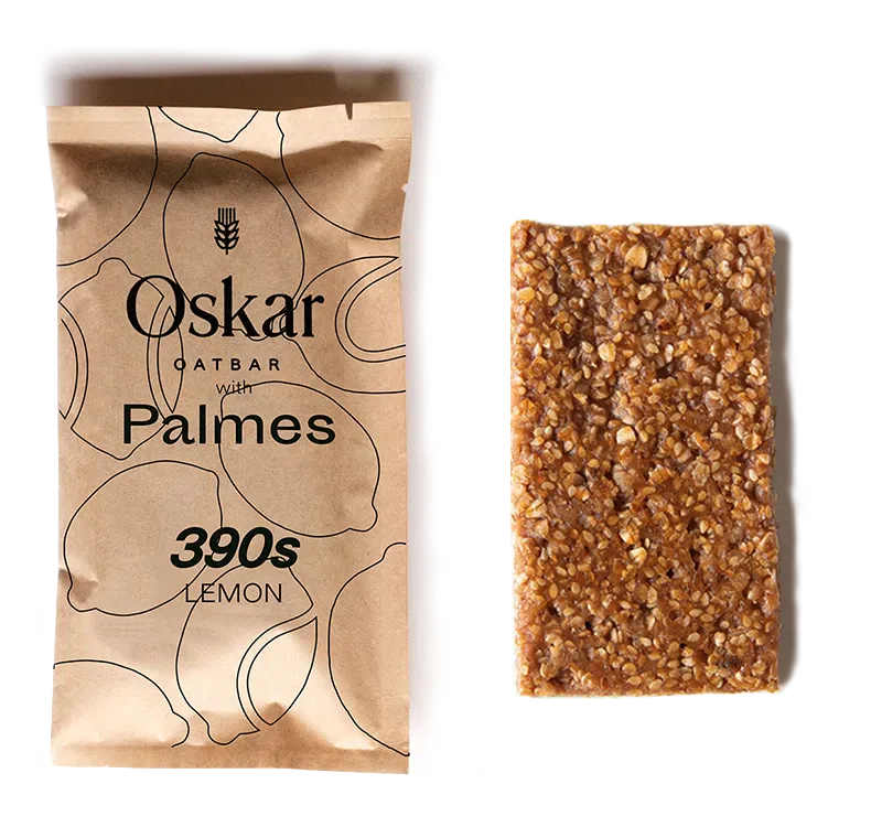 OSKAR Oatbar Nutrition Bar - Lemon 390s