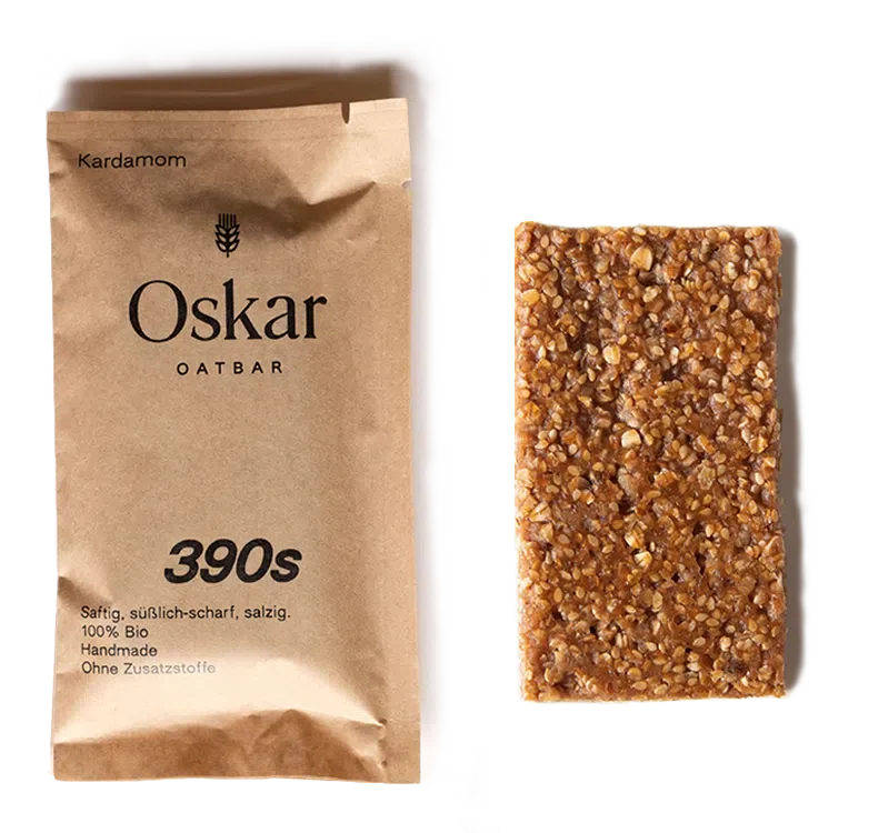 OSKAR Oatbar Nutrition Bar - Kardamom 390s