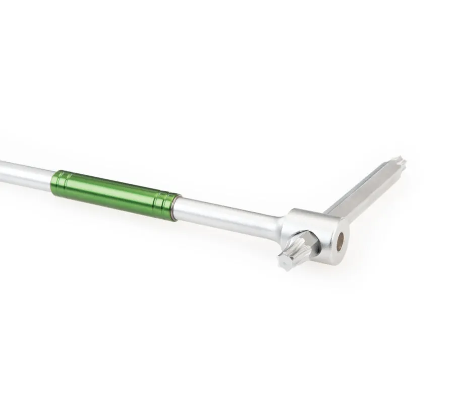 PARK TOOL T25 Sliding THandle Torx Compatible Wrench - Silver/Green
