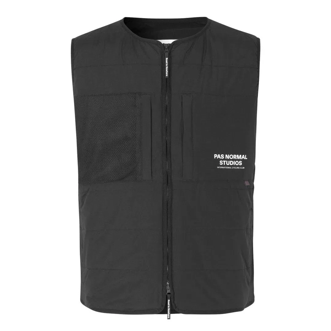 PAS NORMAL STUDIOS Off Race Thermal Gilet - Black - Image 3