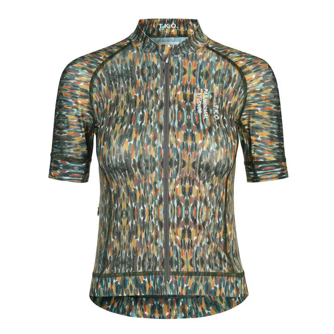 PAS NORMAL STUDIOS T.K.O. Women Jersey - Stroke Green - Image 3
