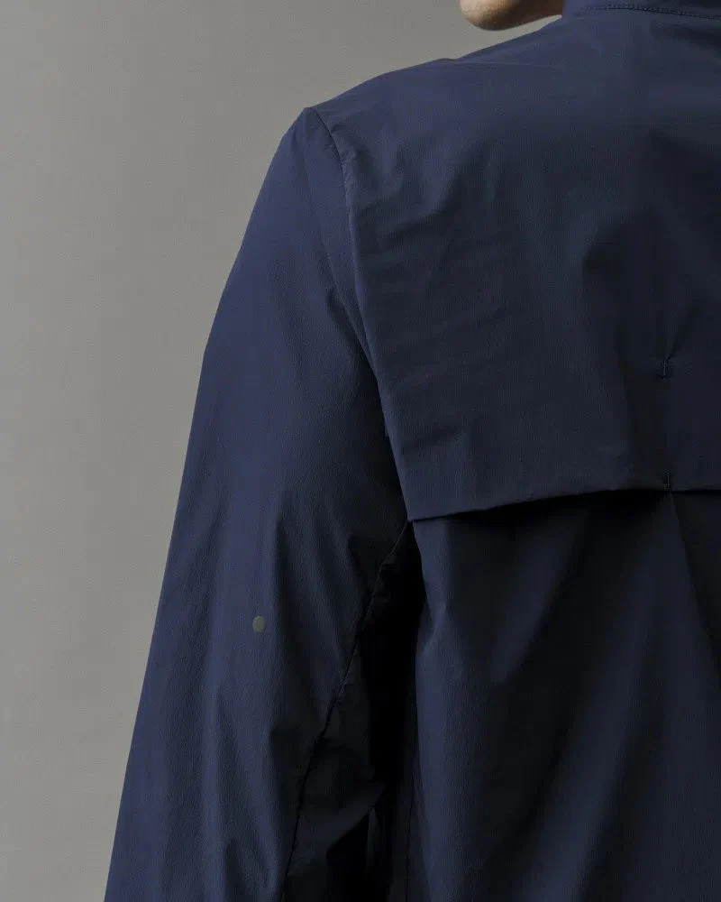 PAS NORMAL STUDIOS Balance Half Zip Jacket - Navy - Image 7