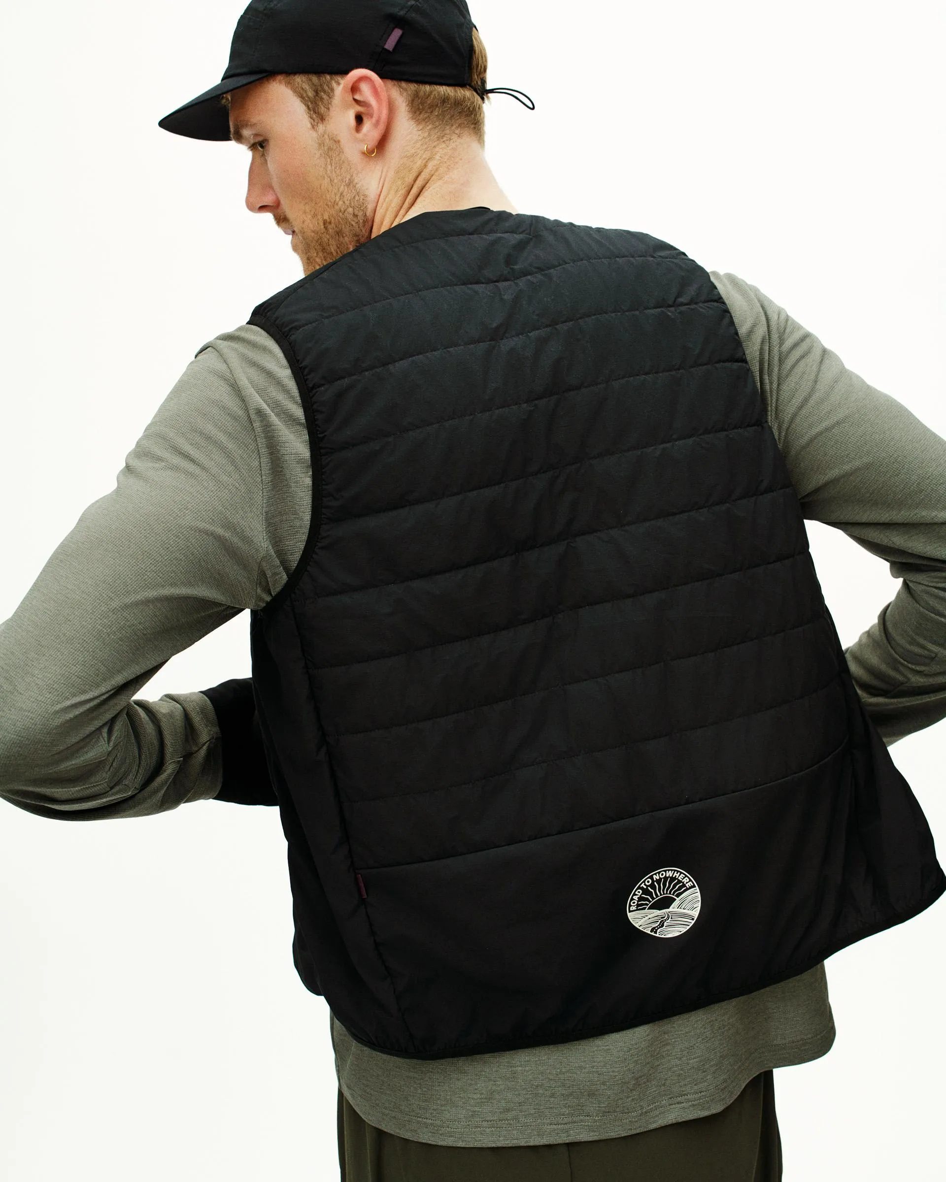 PAS NORMAL STUDIOS Balance Insulated Vest - Black - Image 4