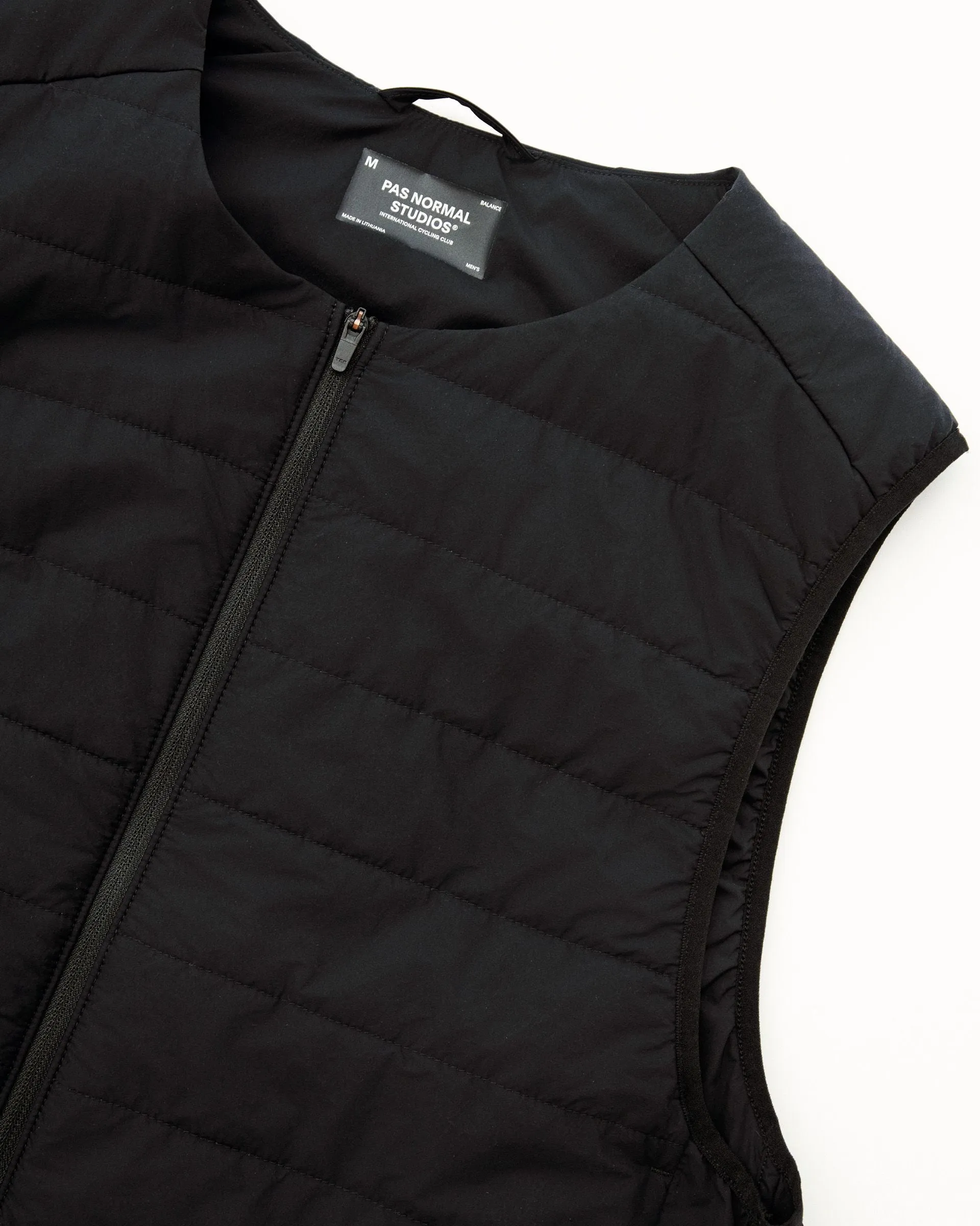 PAS NORMAL STUDIOS Balance Insulated Vest - Black - Image 6