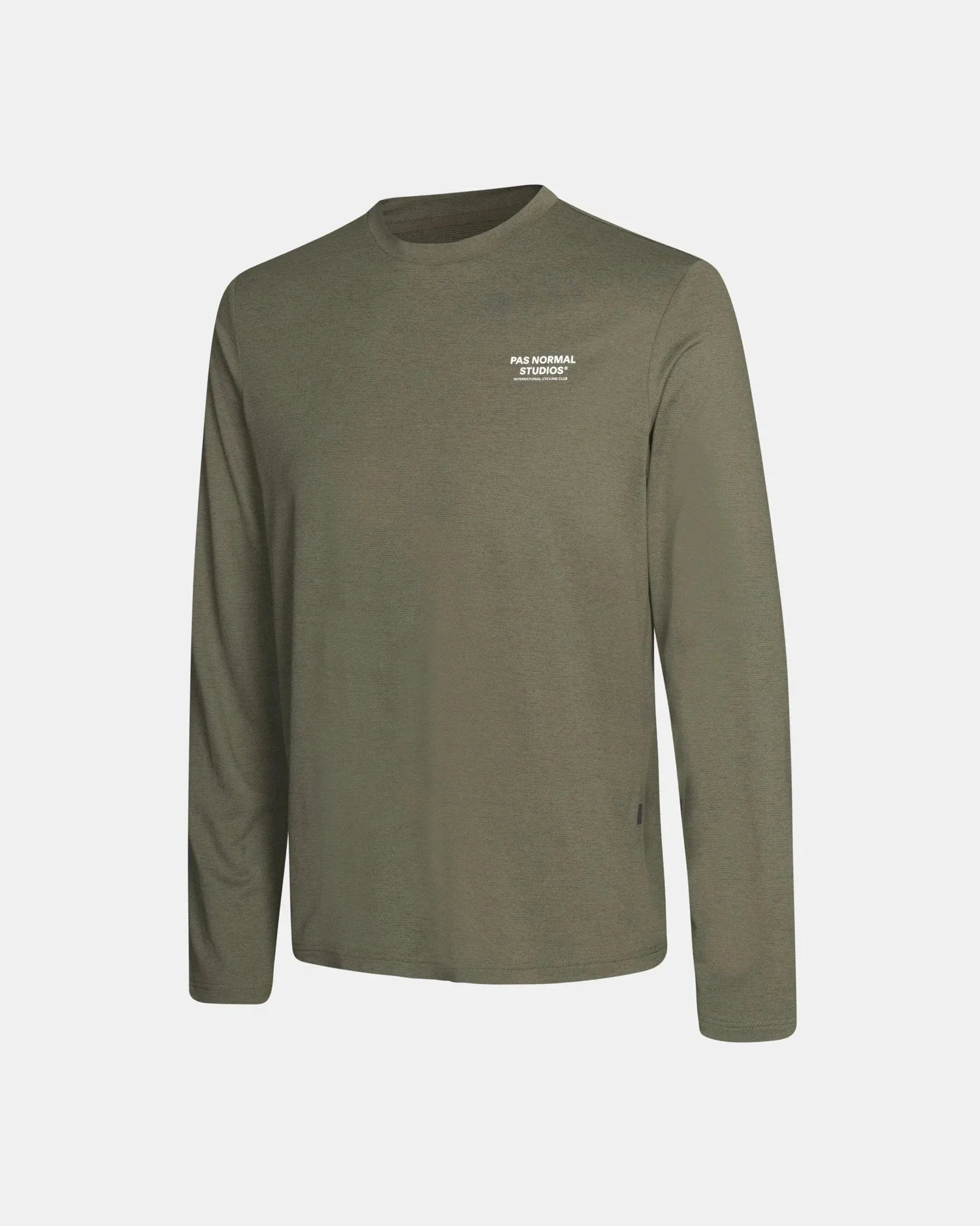 PAS NORMAL STUDIOS Balance Long Sleeve Tshirt - Olive Grey - Image 3