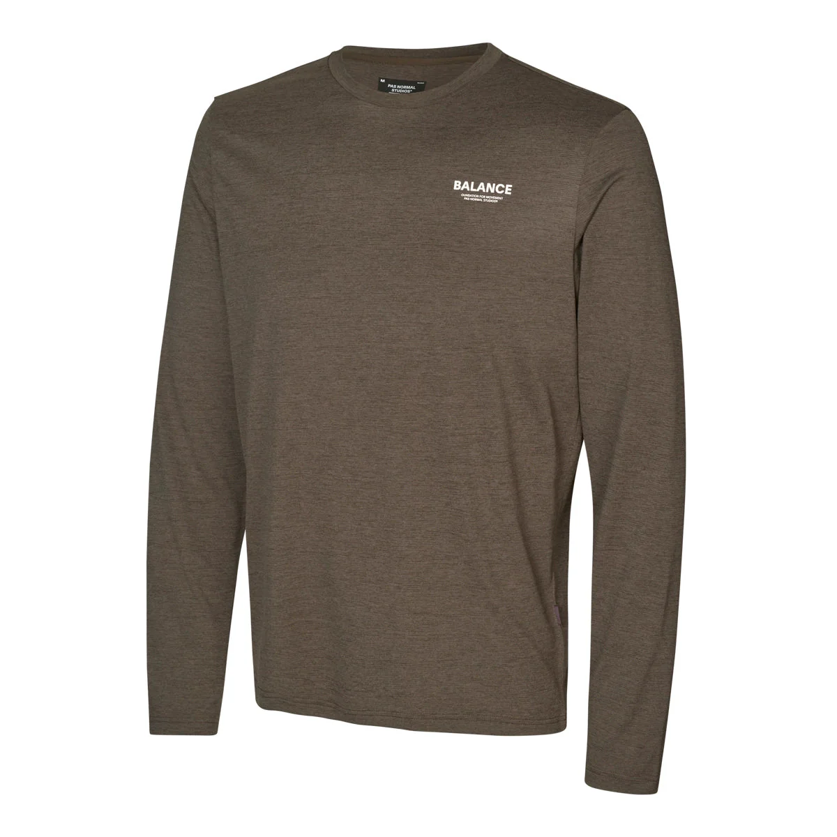 PAS NORMAL STUDIOS Balance Long Sleeve Tshirt - Dusty Brown - Image 3