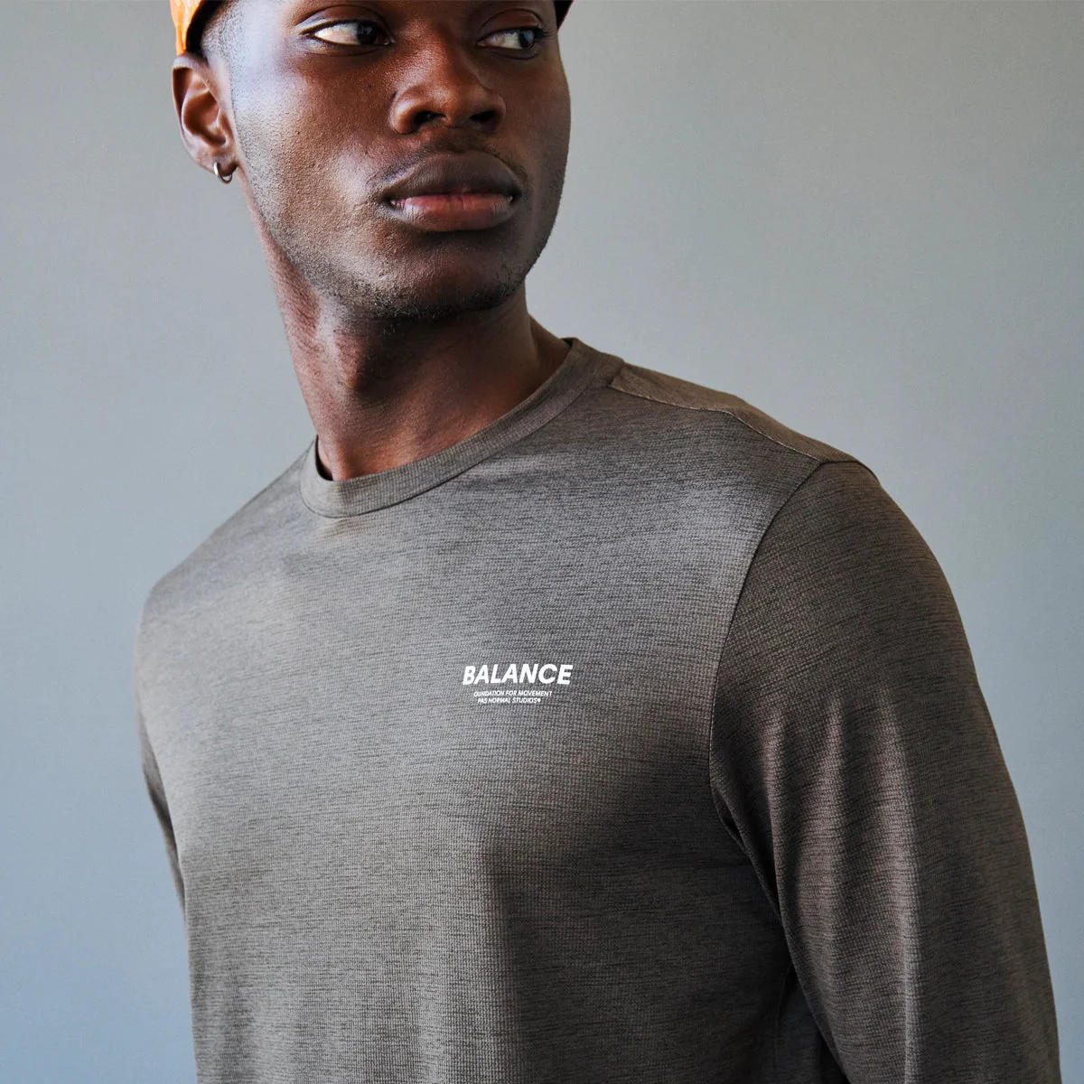 PAS NORMAL STUDIOS Balance Long Sleeve Tshirt - Dusty Brown - Image 5