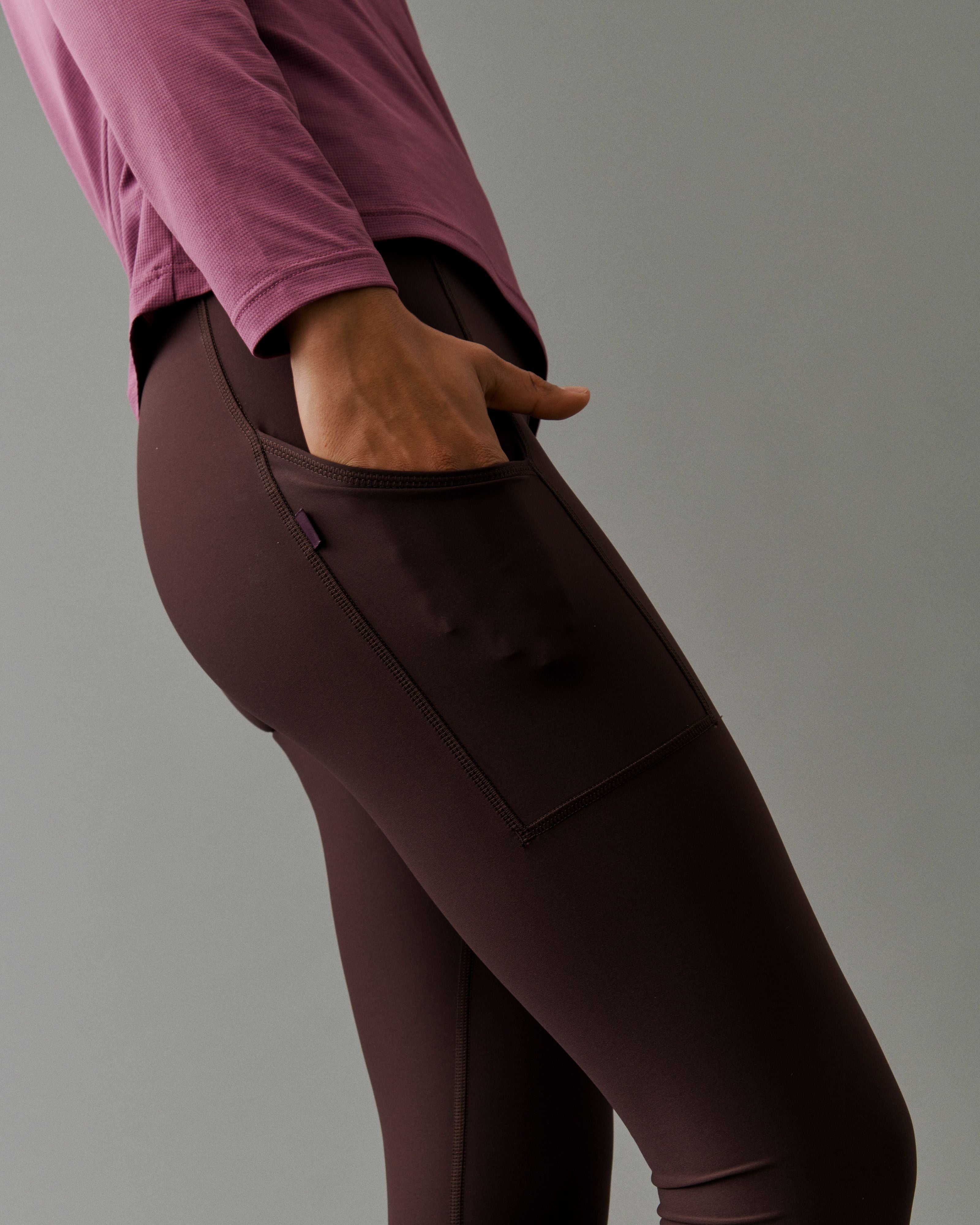 PAS NORMAL STUDIOS  Balance Long Tights - Dark Red - Image 3