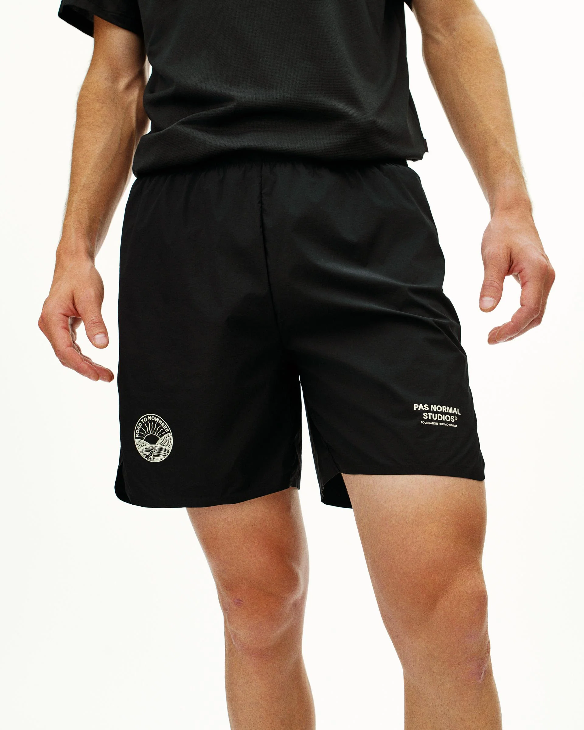 PAS NORMAL STUDIOS Balance Shorts - Black - Image 3