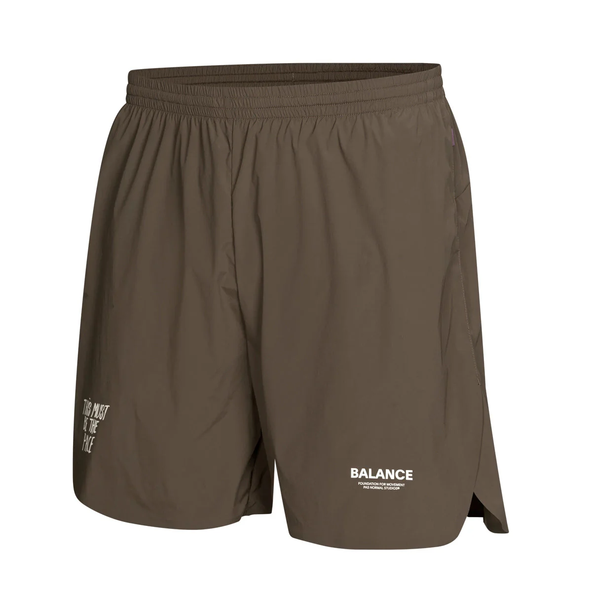 PAS NORMAL STUDIOS Balance Shorts - Dusty Brown - Image 3