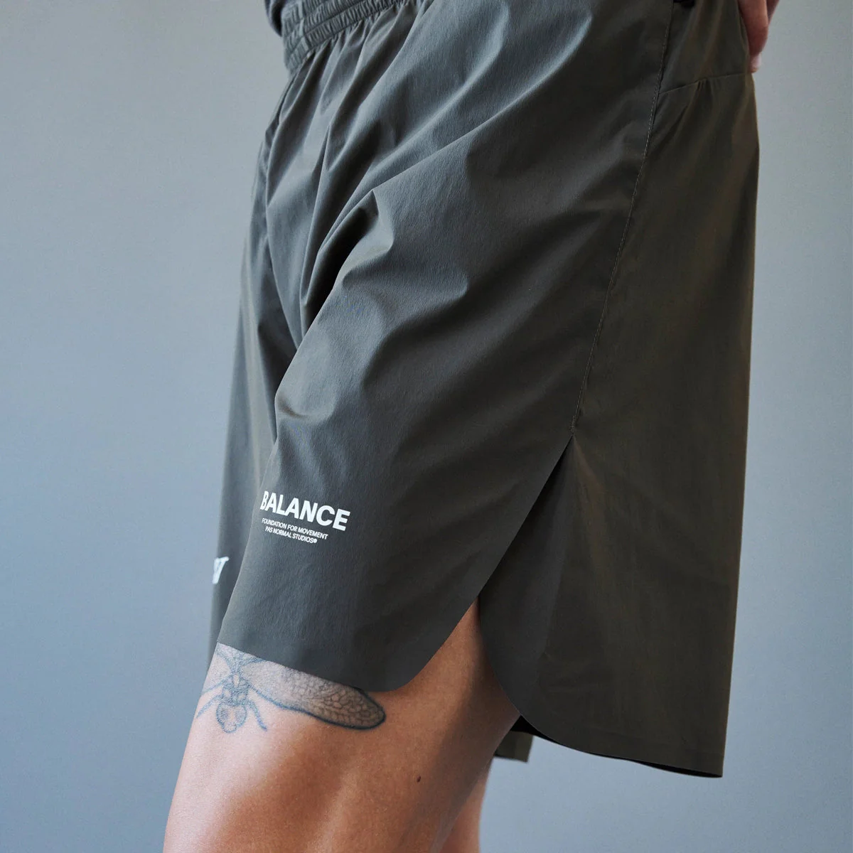 PAS NORMAL STUDIOS Balance Shorts - Dusty Brown - Image 5