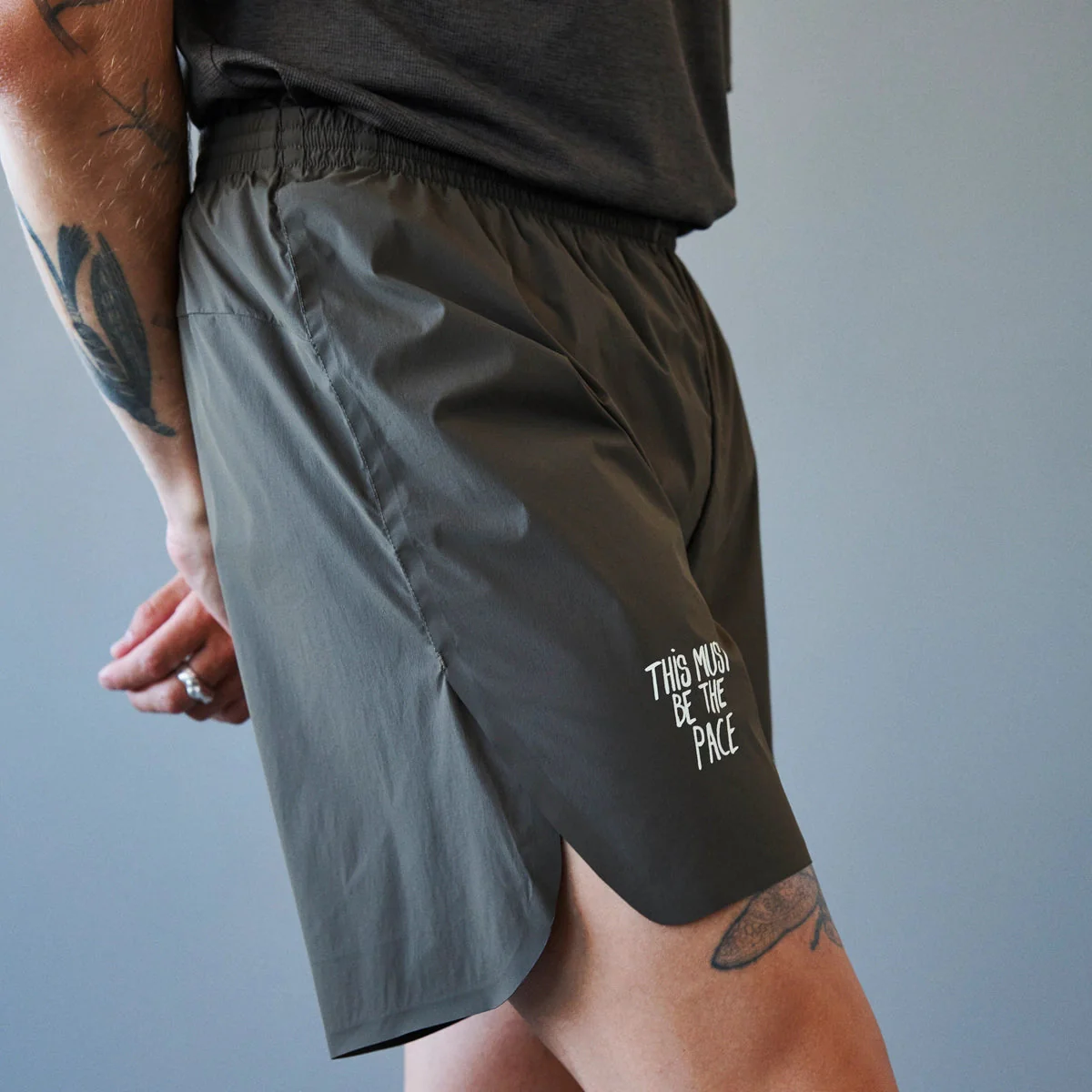 PAS NORMAL STUDIOS Balance Shorts - Dusty Brown - Image 6
