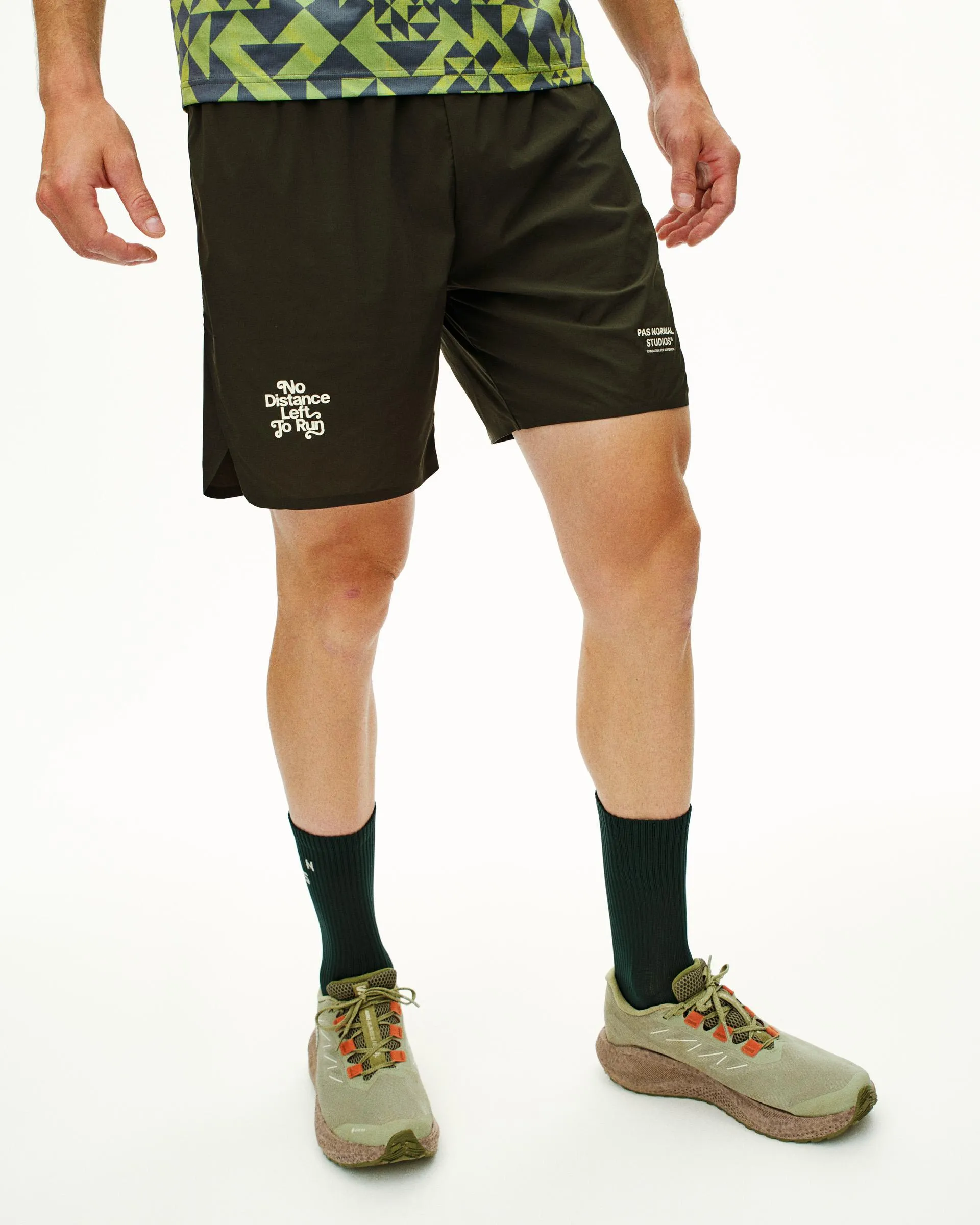 PAS NORMAL STUDIOS Balance Shorts ND - Dark Olive - Image 3
