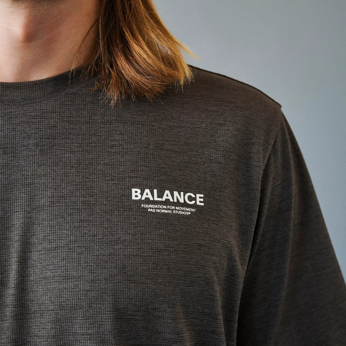 PAS NORMAL STUDIOS Balance Tshirt - Dusty Brown - Image 4