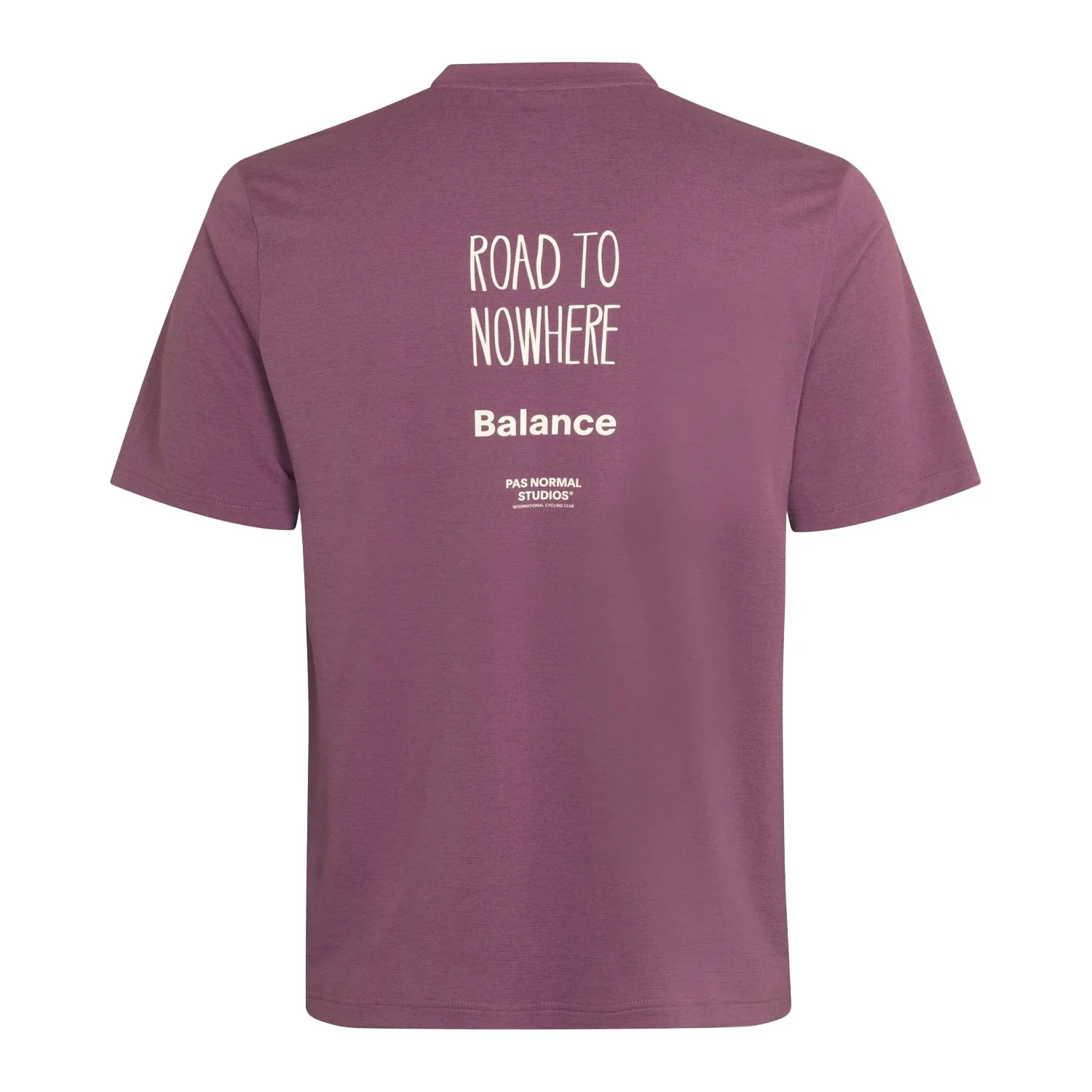 PAS NORMAL STUDIOS Balance Tshirt AW2023 - Mauve - Image 2