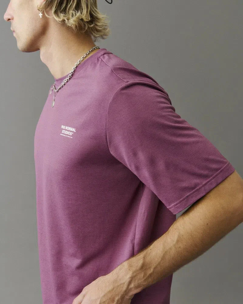 PAS NORMAL STUDIOS Balance Tshirt AW2023 - Mauve - Image 4