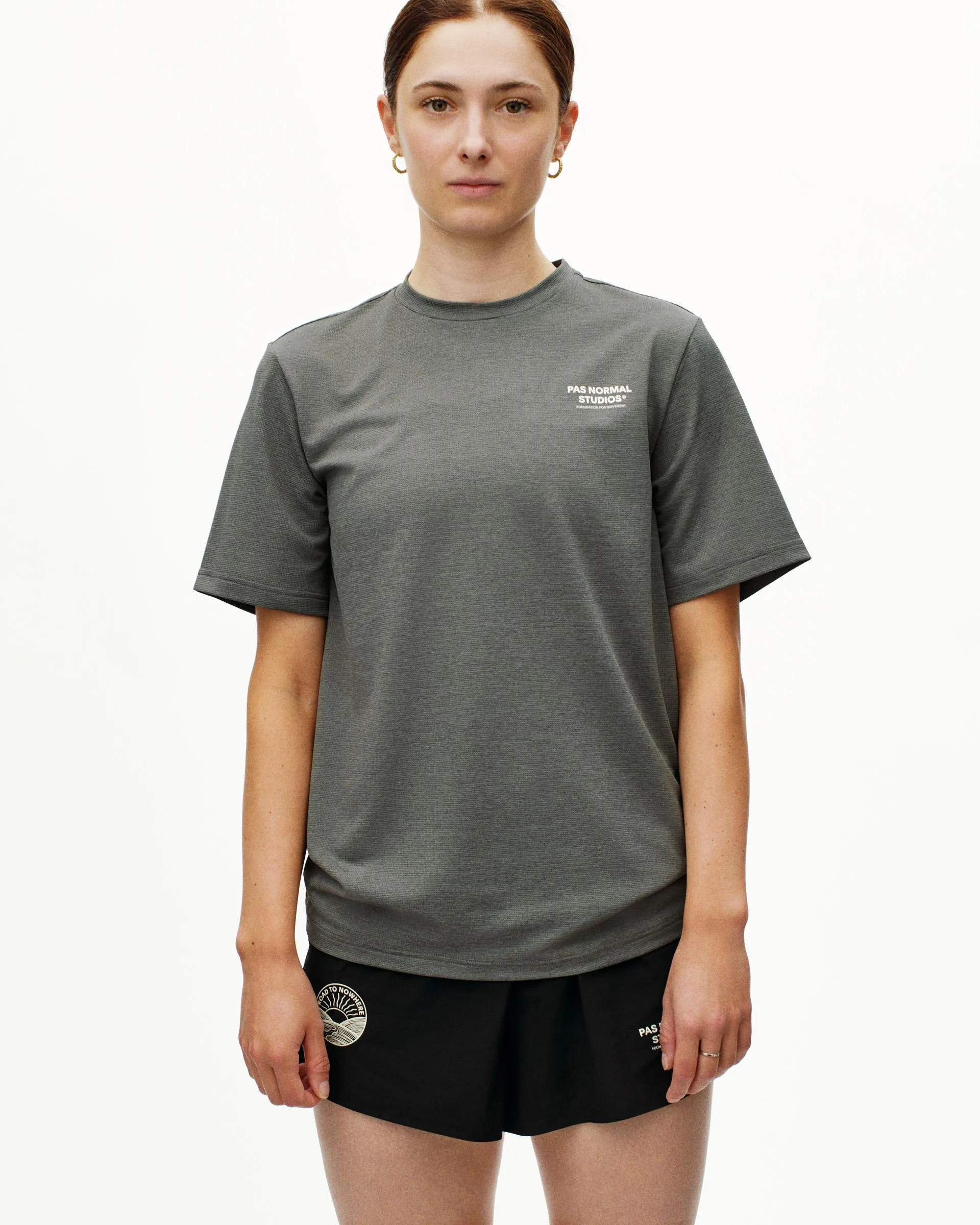 PAS NORMAL STUDIOS Balance Tshirt ND - Medium Grey - Image 3