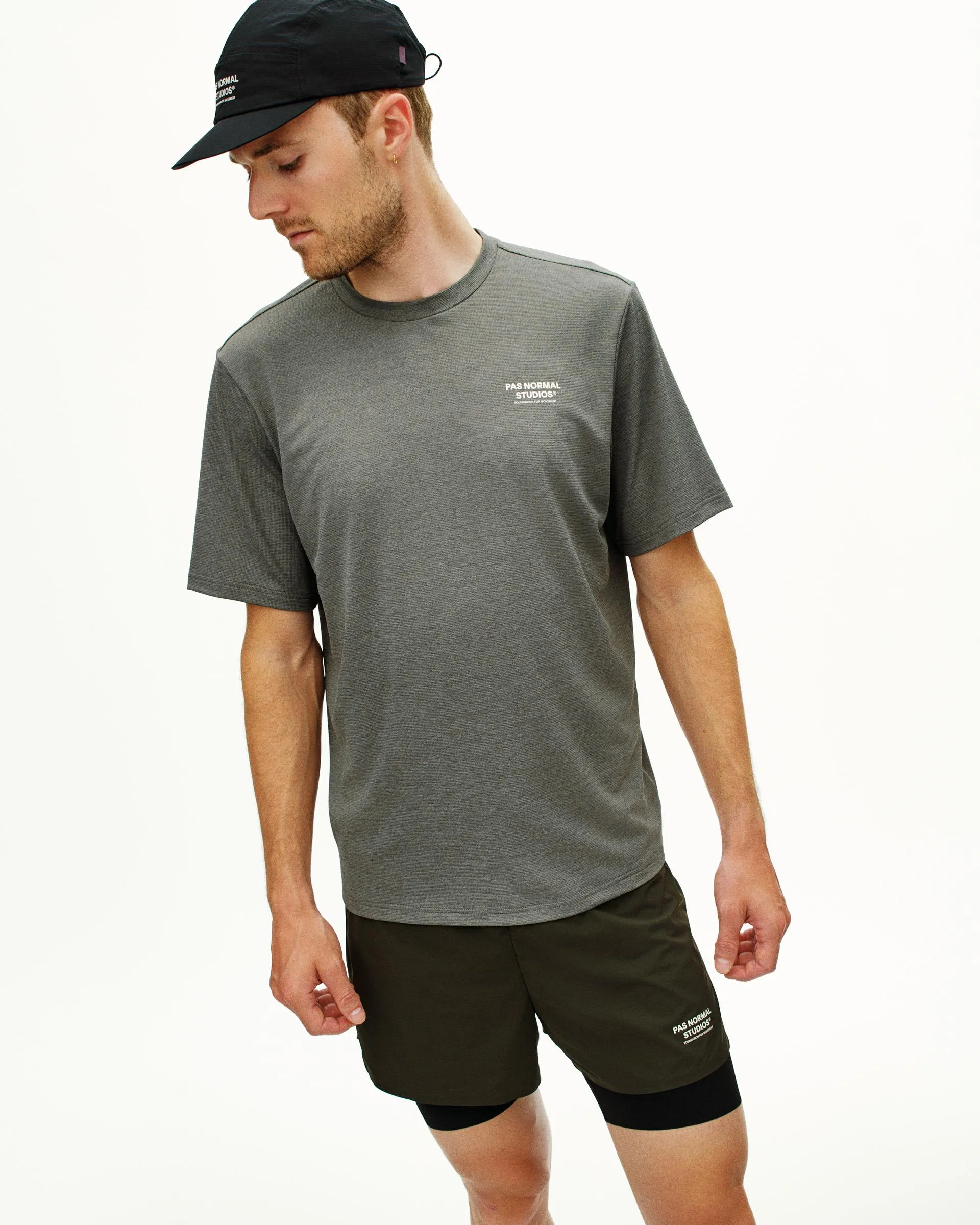 PAS NORMAL STUDIOS Balance Tshirt ND - Medium Grey - Image 5