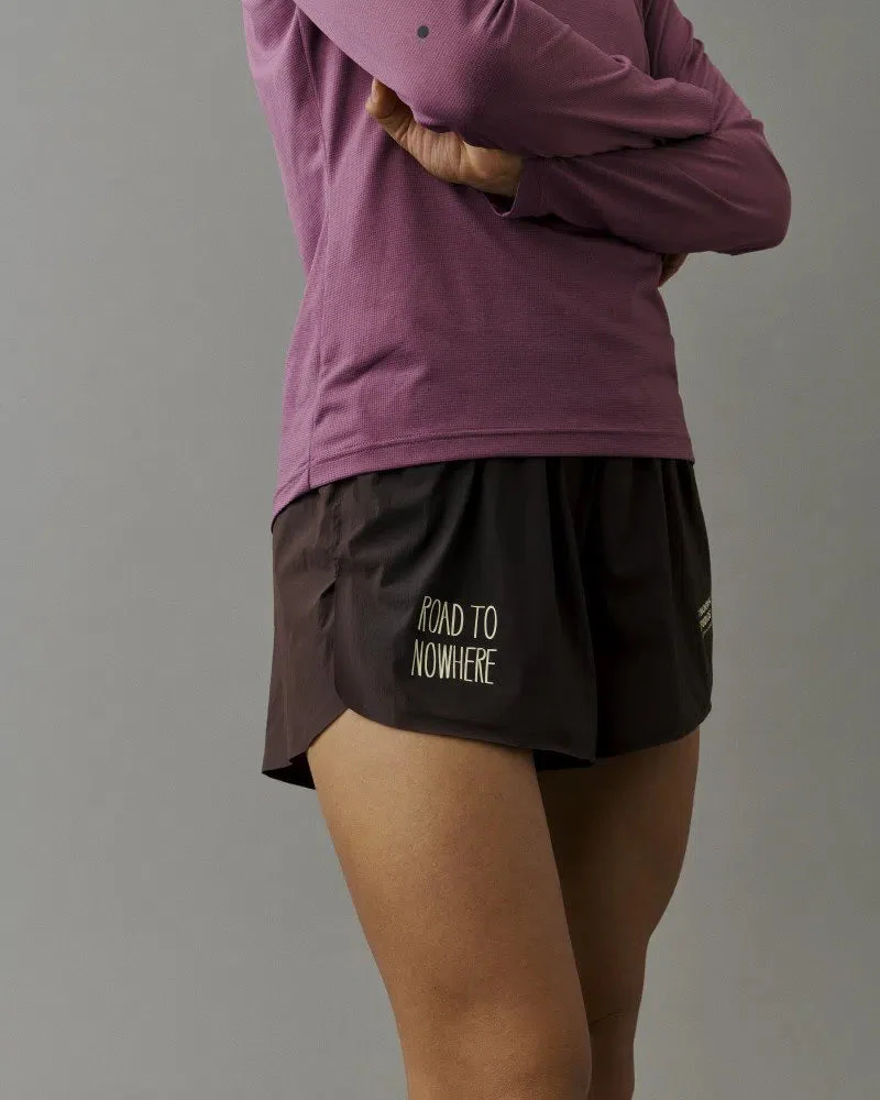 PAS NORMAL STUDIOS Balance Women Shorts AW2023 - Dark Red - Image 4