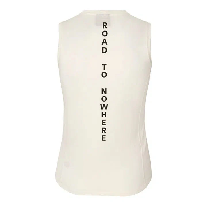 PAS NORMAL STUDIOS Mid Sleeveless Baselayer - Off White - Image 3