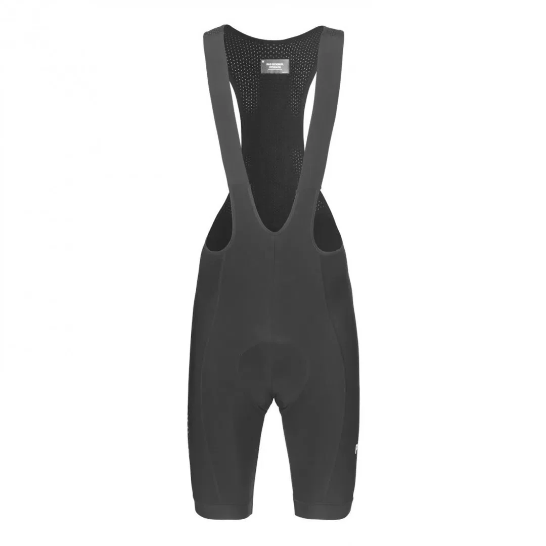 PAS NORMAL STUDIOS Control Fleece Bib Shorts -  Black - Image 3