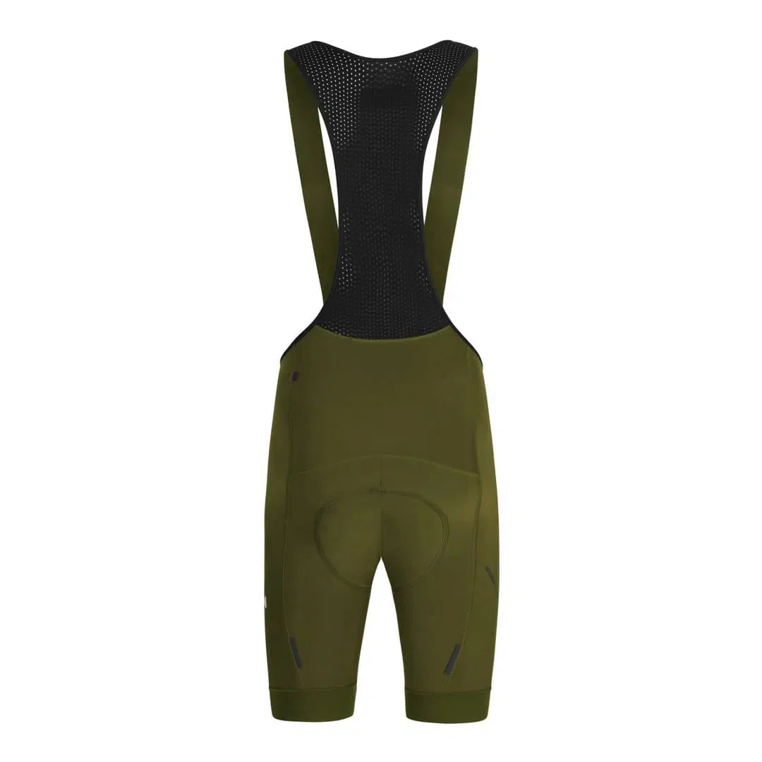 PAS NORMAL STUDIOS Control Fleece Bib Shorts - Olive - Image 2