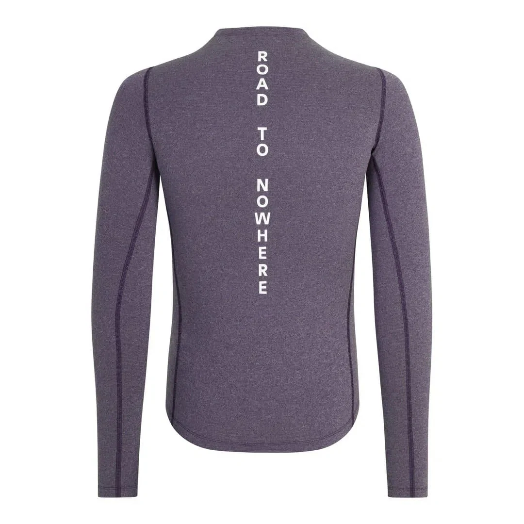 PAS NORMAL STUDIOS Thermal Long Sleeve Baselayer - Dark Purple - Image 2