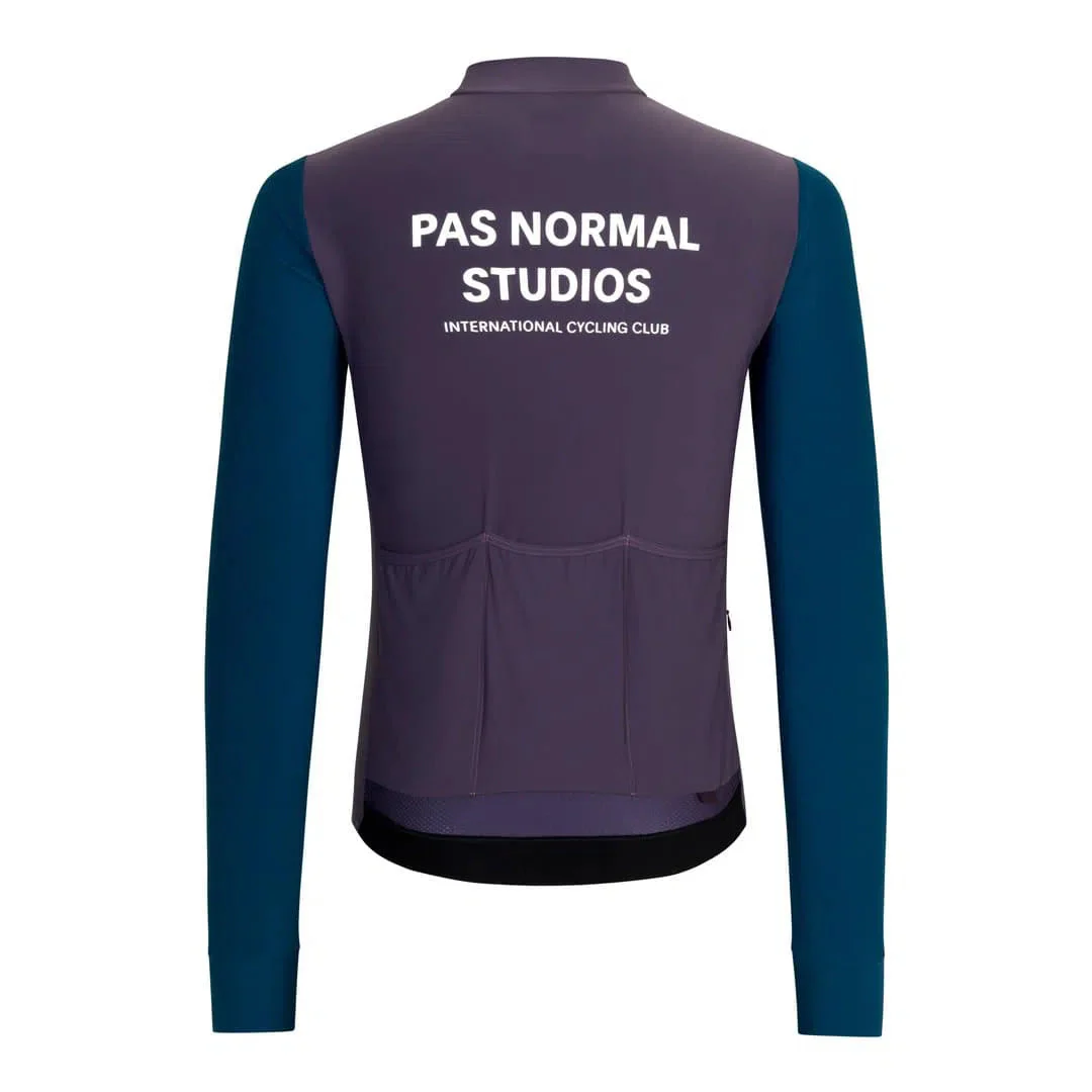 PAS NORMAL STUDIOS Mechanism Long Sleeve Jersey - Dark Purple - Image 2