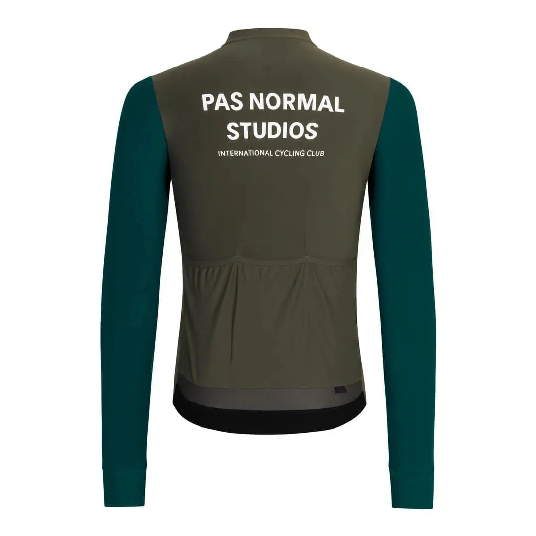 PAS NORMAL STUDIOS Mechanism Long Sleeve Jersey - Olive - Image 2