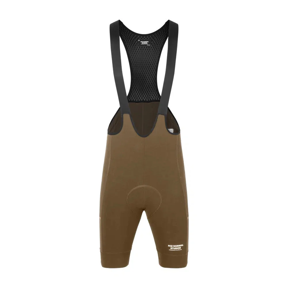PAS NORMAL STUDIOS ESCAPISM Bib Shorts - Dark Stone