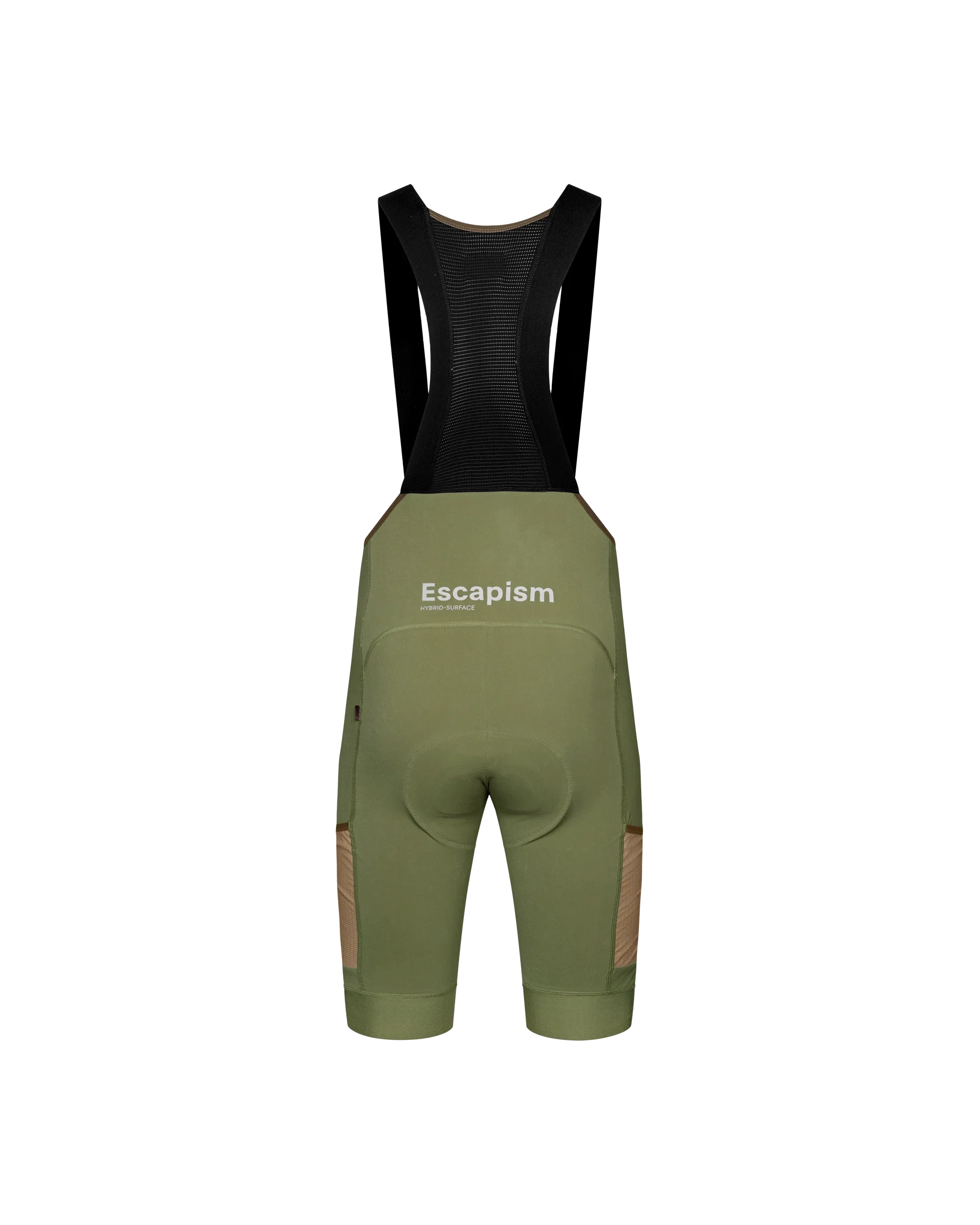 PAS NORMAL STUDIOS Escapism Cargo Bibs - Light Olive - Image 2