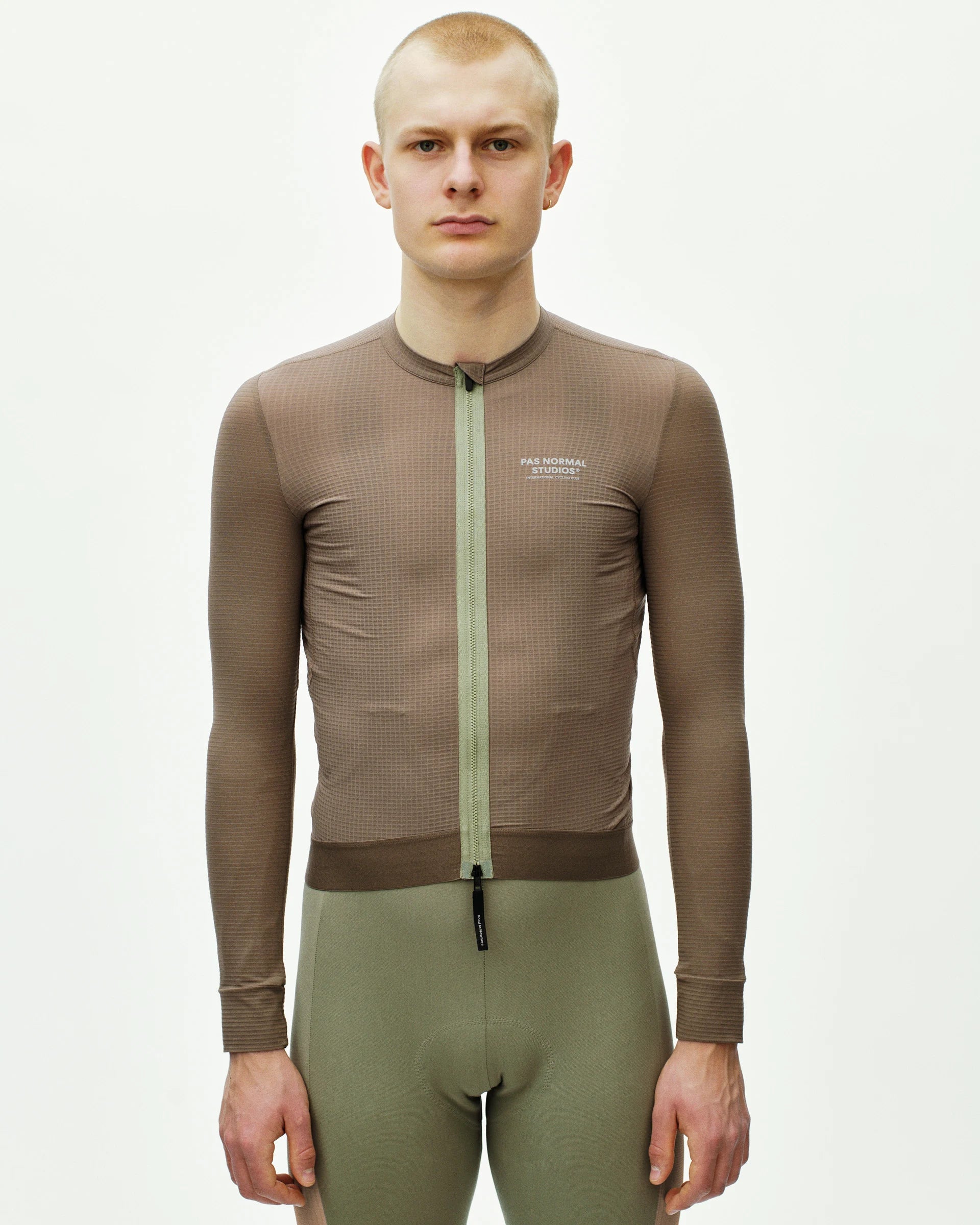 PAS NORMAL STUDIOS Escapism Cargo Bibs - Light Olive - Image 4