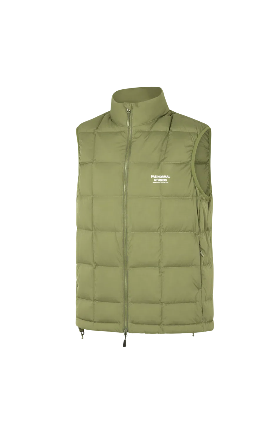 PAS NORMAL STUDIOS ESCAPISM Down Vest - Army Green - Image 3