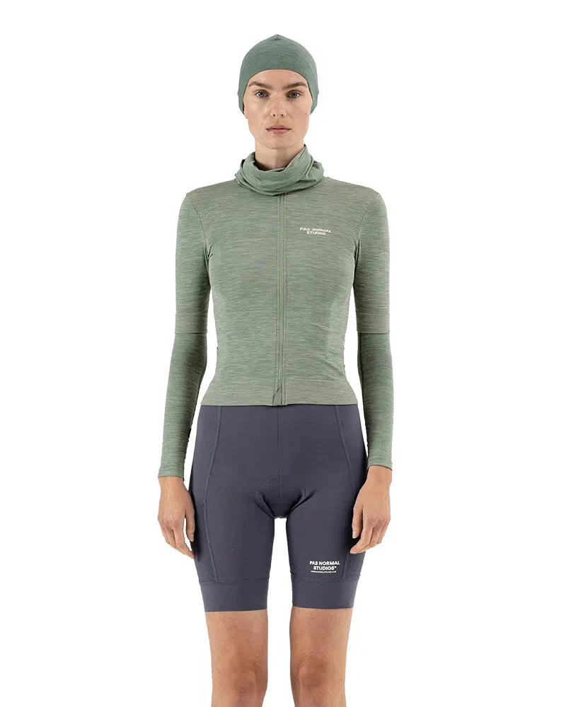 PAS NORMAL STUDIOS Escapism Knit Arm Warmers - Medium Grey - Image 2