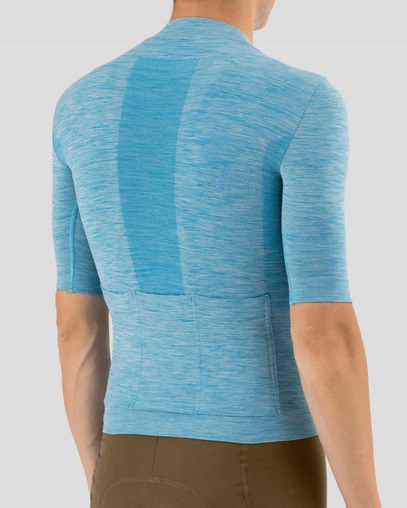 PAS NORMAL STUDIOS ESCAPISM Knit SS Jersey - Blue - Image 3